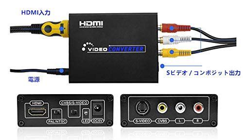 音声＋アナログRGB to HDMIコンバーター基板 変換器 変換機