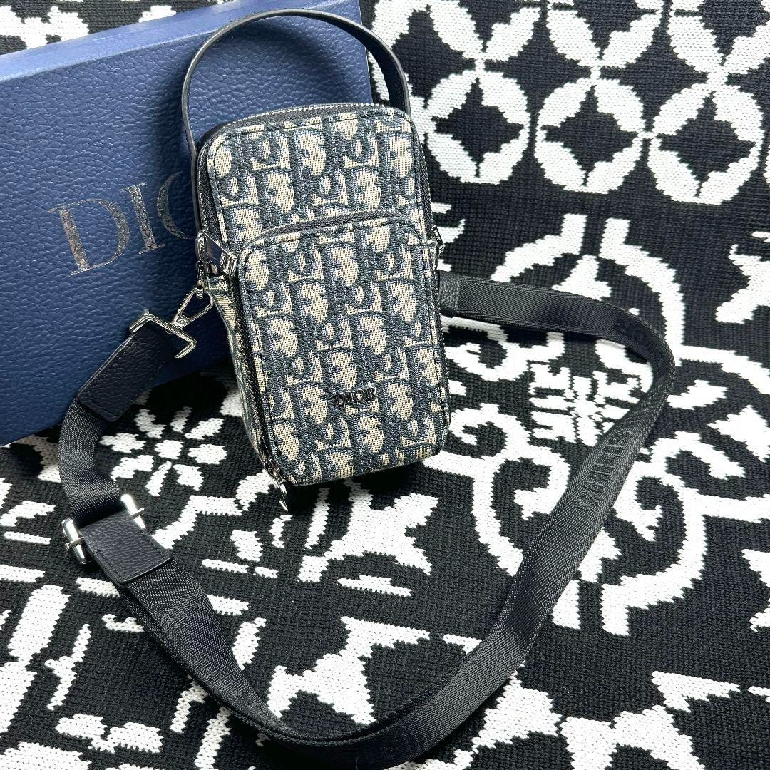 美品DIOR マイクロポーチ ディオール ショルダーバッグ - メルカリ 