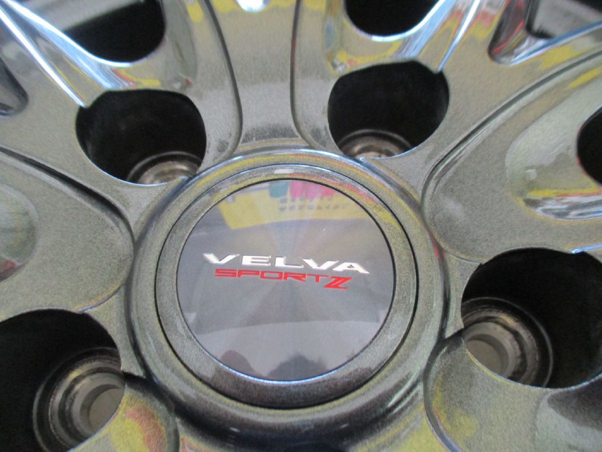 普段使い Weds VELVA SPORT2 アルミホイール 15インチ 4本セット 6J 5H 114.3 43 20656 インボイス領収書発行