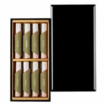 日本香堂 毎日白檀香 塗箱短寸8入 609