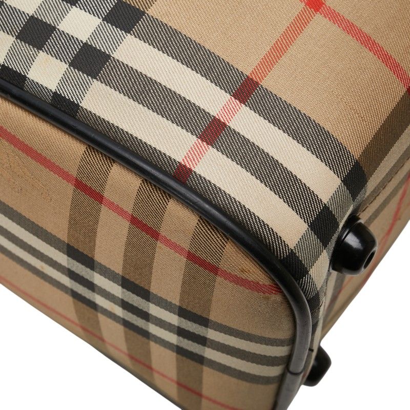 バーバリー ノバチェック シャドーホース ボストンバッグ ベージュ SG871B BURBERRY バーバリー ノバチェック シャドーホース ボストン