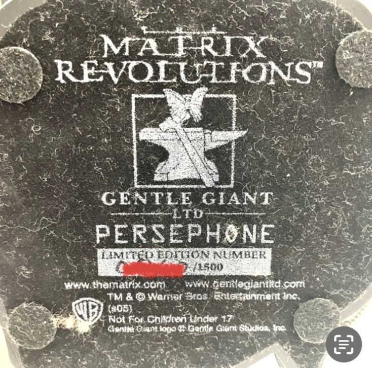 超限定品 マトリックス パーセフォニーの胸像 ジェントル 超限定品 マトリックス パーセフォニーの胸像 ジェントル