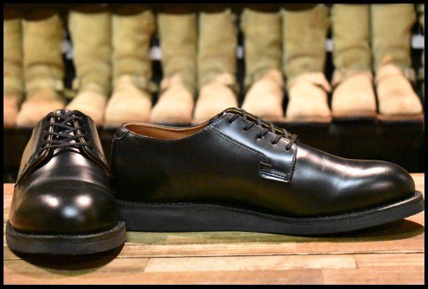 【未使用 箱付】レッドウィング　101　ポストマンシューズ　オックスフォード　黒 POSTMAN RED WING レッドウィング 国内正規品 ポストマン