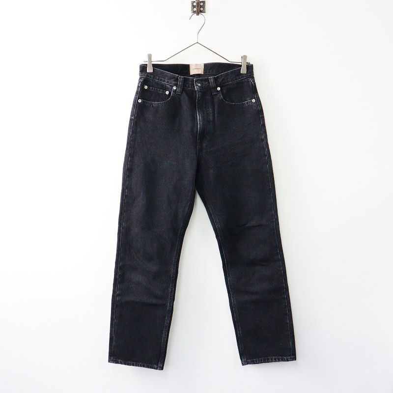 美品 シシクイ THE SHISHIKUI CLASSIC DENIM STRAIGHT デニムパンツ 26/ブラック【2400014032093】  - メルカリ