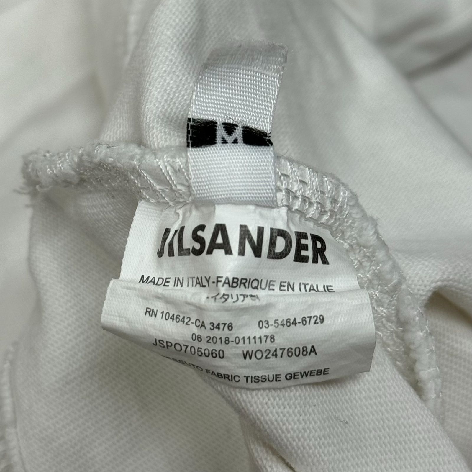 JIL SANDER プリント クルーネック Tシャツ ジルサンダー