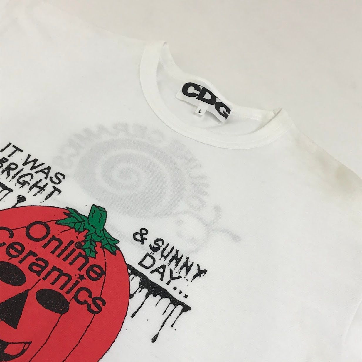 美品　コムデギャルソン　Tシャツ kigaeru_170136006007