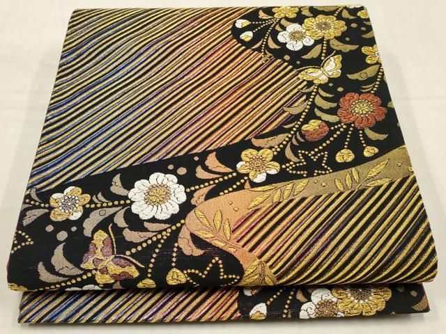 辻ヶ花 着物 袋帯 セット 翠山工房 落款 セット 辻ケ花 辻ヶ花 袋帯 辻が花 訪問着 紫 紺 絞り