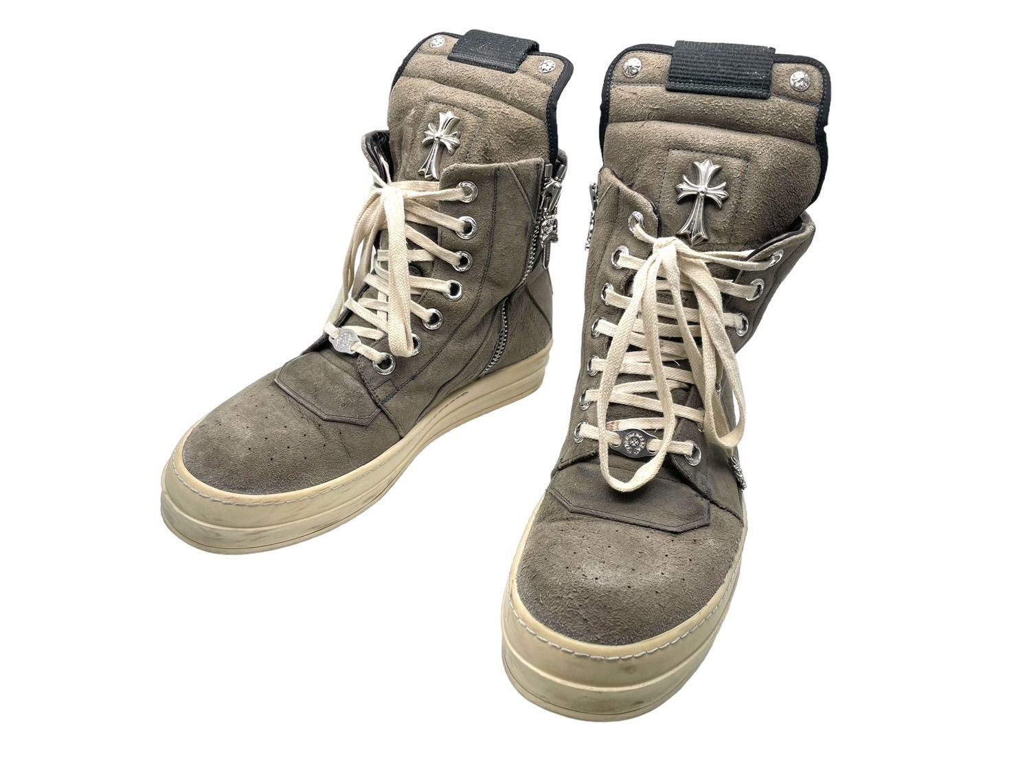 Rick Owens リックオウエンス クロムハーツ スニーカー ジオバスケット