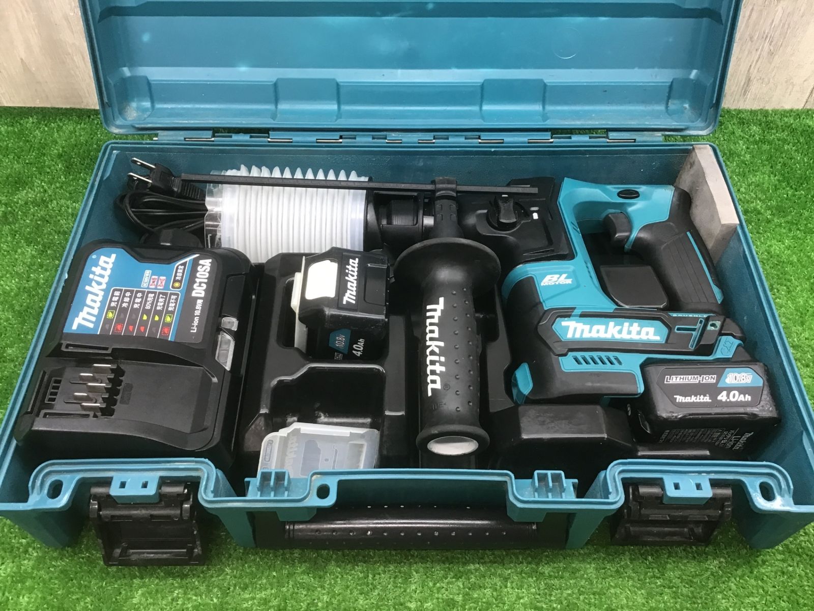 バッテリー2個 動作品 マキタmakita♪10.8vコードレスハンマドリル♪HR166DSMX♪アクトツール富山店♪K