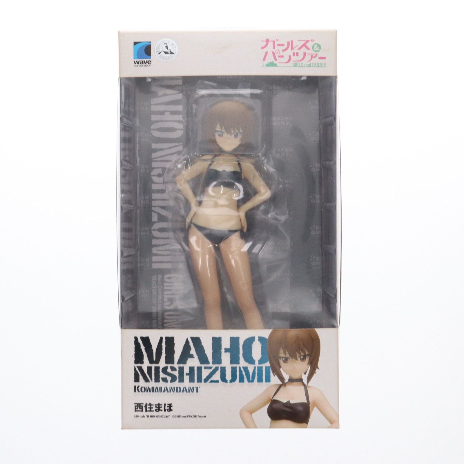 GIRLS - (再販) BEACH QUEENS(ビーチクイーンズ) 西住まほ ガールズ&パンツァー 1/10 完成品 フィギュア(NF-415) ウェーブ(WAVE) 再販) BEACH QUEENS(ビーチクイーンズ) 西住まほ ガールズ