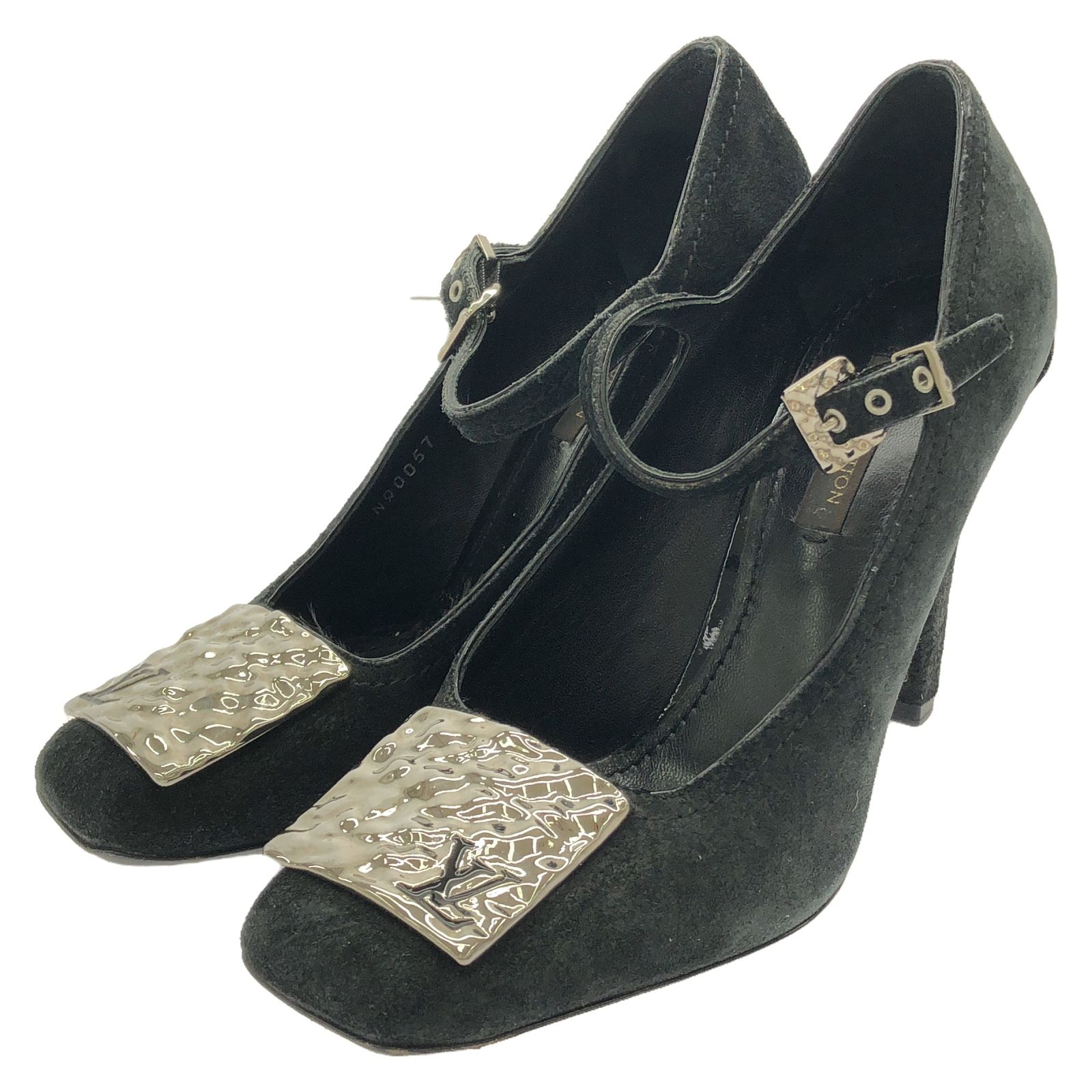 ルイ・ヴィトン 売れ筋 LOUIS VUITTON パンプス シューズ スエード