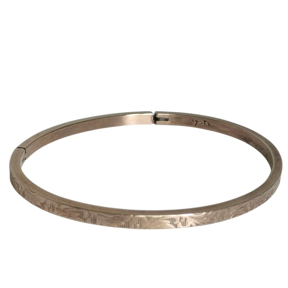 お値下げ！美品です！アガット ラブ&ピース　ブレスレット バングル agete アガット シルバー925 ラブ&ピースブレスレット バングル