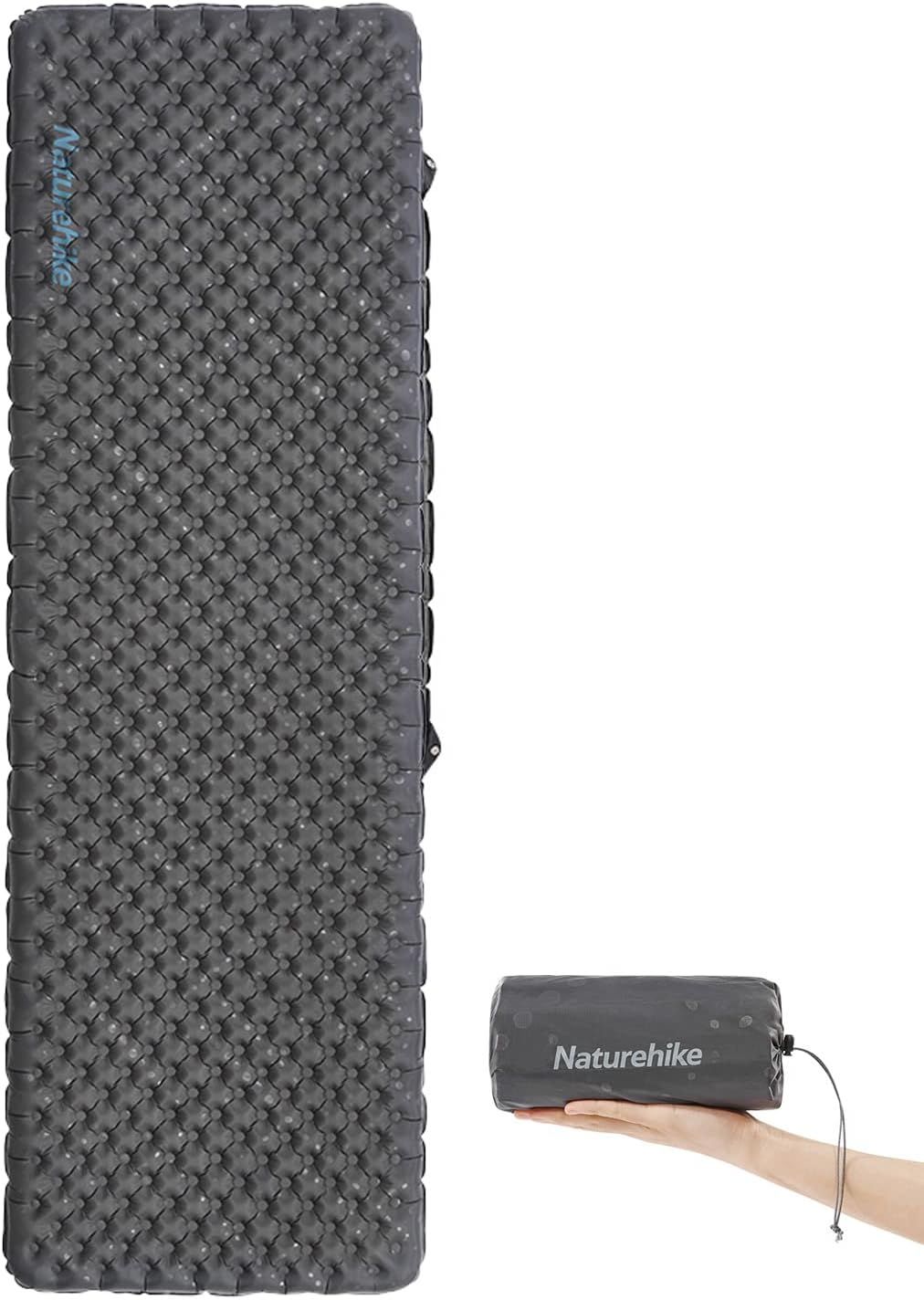 Naturehike 公式 高R値 Tuye エアーマット超軽量 約500g R3.2~8.8 SGS認証 4シーズン ≥-20℃使用 厚手7~12cm コンパクト 快適 アウトドア キャンプ 登山 インフレーターマット 連結 耐水加工 車中泊