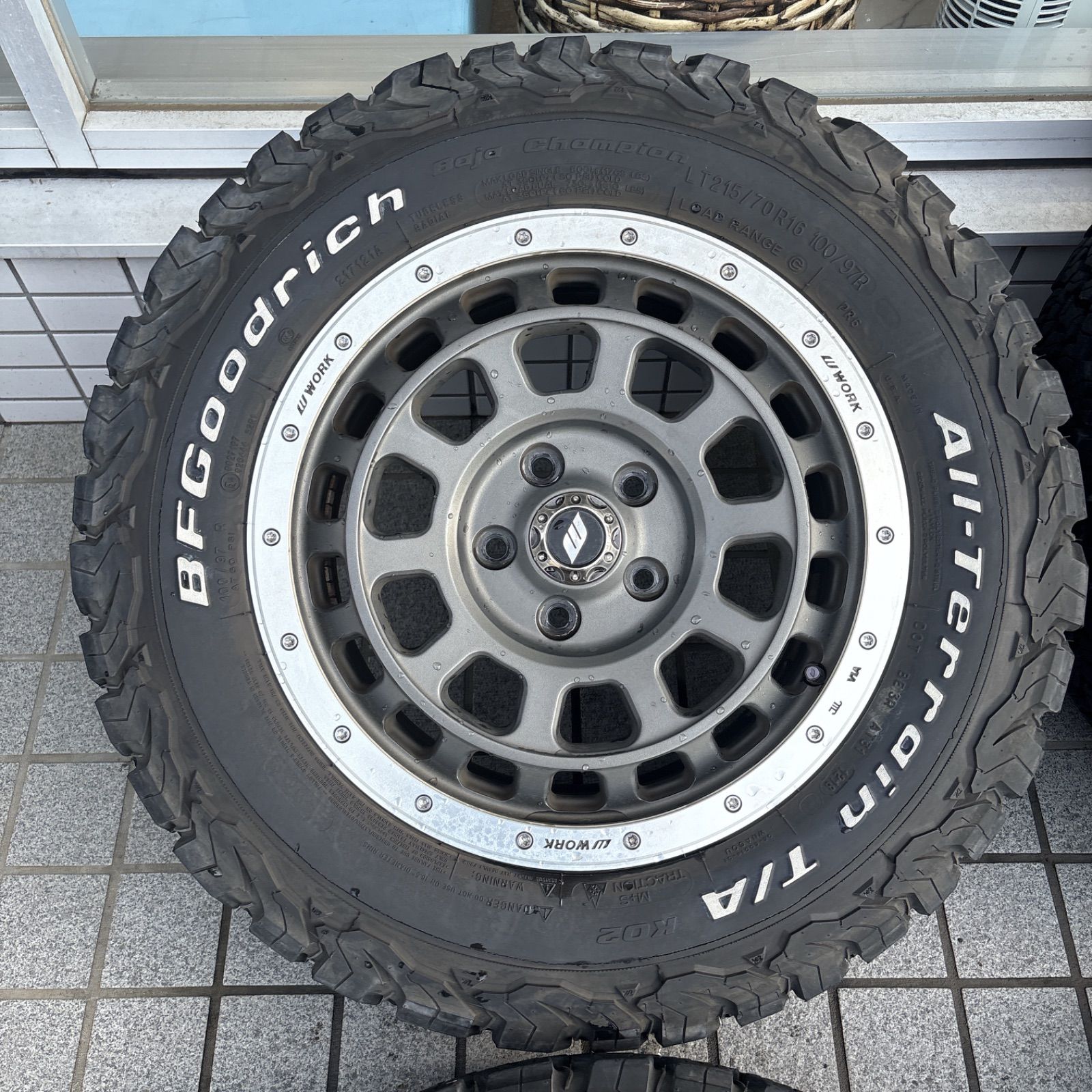 work CRAG T-GRABIC ホイールタイヤセット 16インチ ワーク - メルカリ