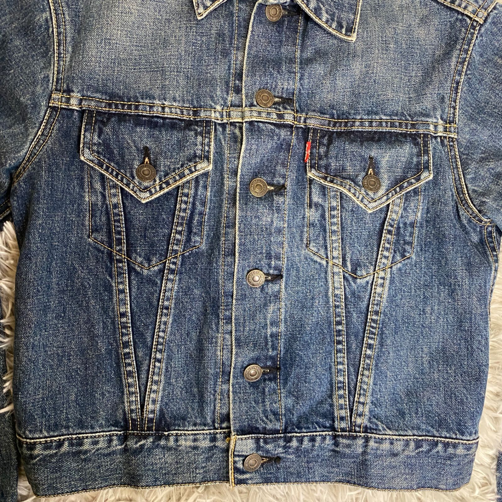 リーバイス 71557 3rd 復刻 34 サイズ デニムジャケット レディース 