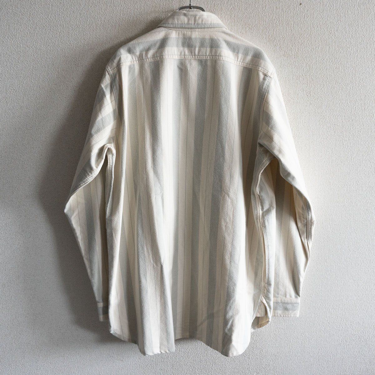 美品】NIGEL CABOURN LYBRO【ARCTIC SHIRT COTTON STRIP 】 ナイジェル  