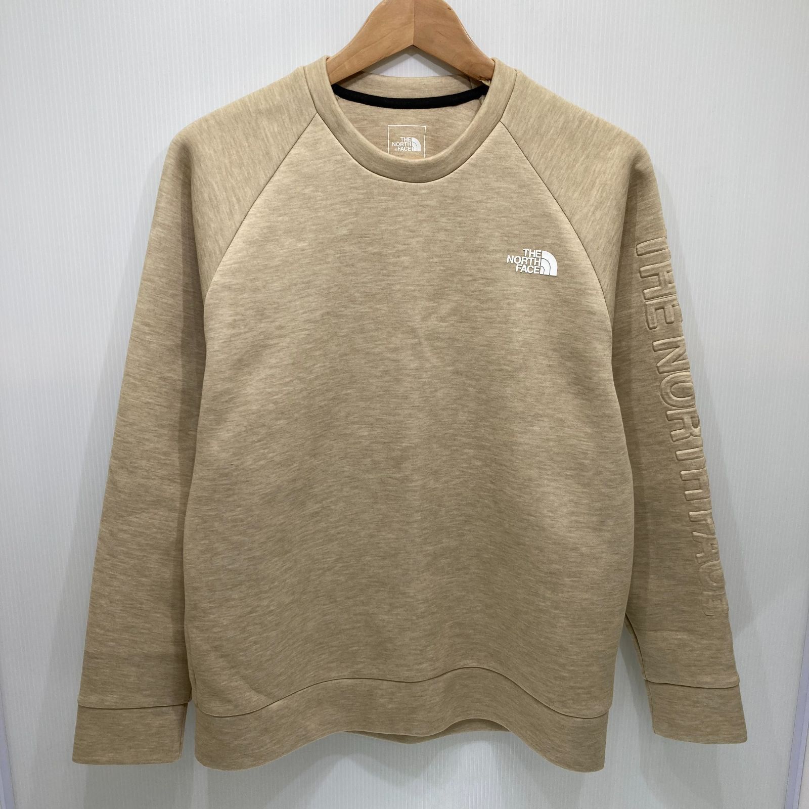 THE NORTH FACE テックエアースウェットクルー Mサイズ ベージュ NT12287 ノースフェイス TNF Tech Air Sweat  Crew - メルカリ