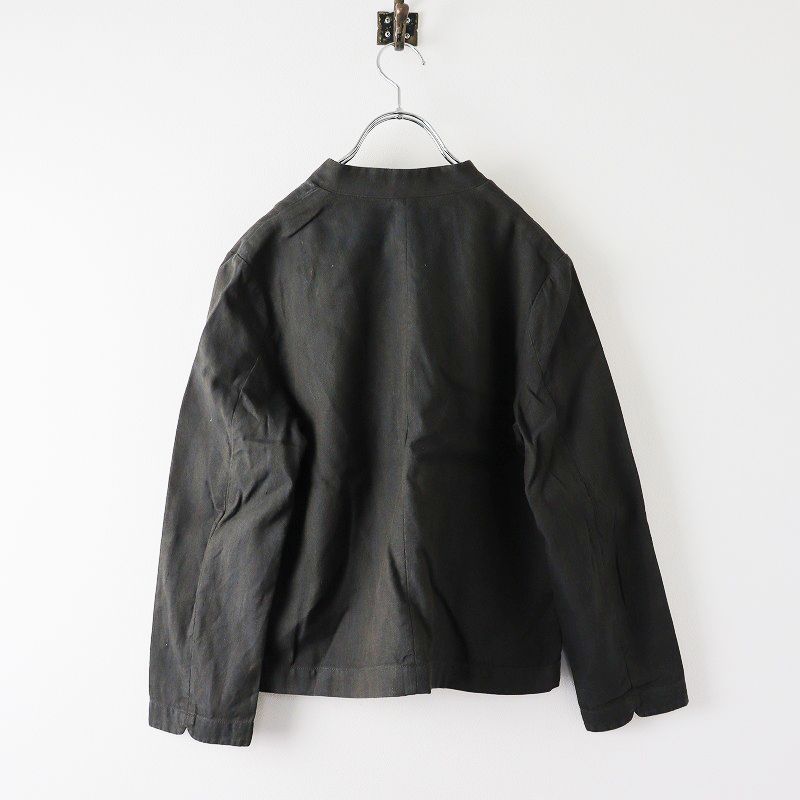 Pallas Palace パラスパレス　十日　刷毛目生地　リネンジャケット Pallas Palace パラスパレス 十日 刷毛目生地 リネンジャケット