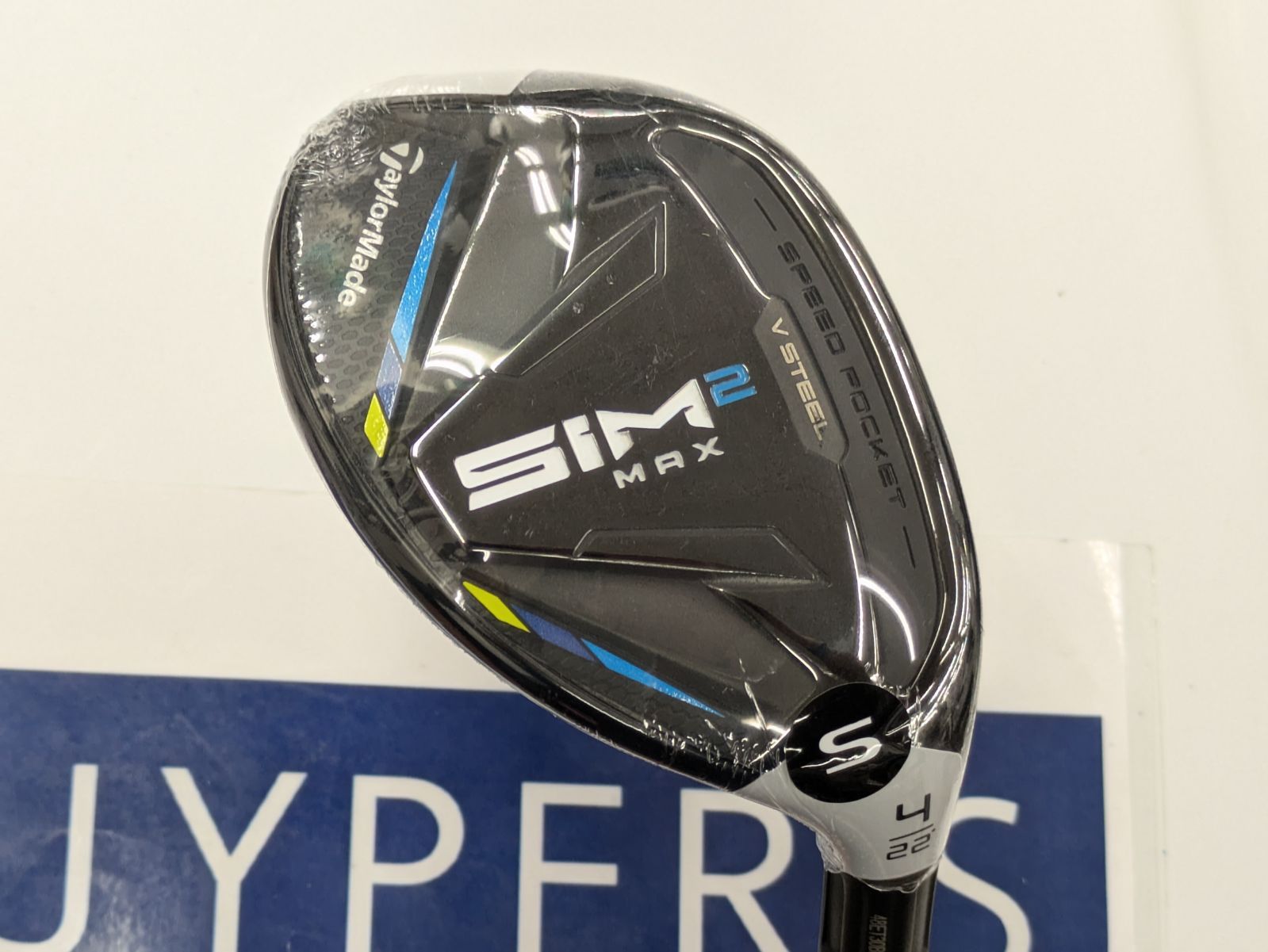 Ut テーラーメイド SIM2 MAX 4ロフト22° レスキュー Ventus Blue 7 S フレックスS カーボンシャフト右用 装着 USA直輸入品 葛西店