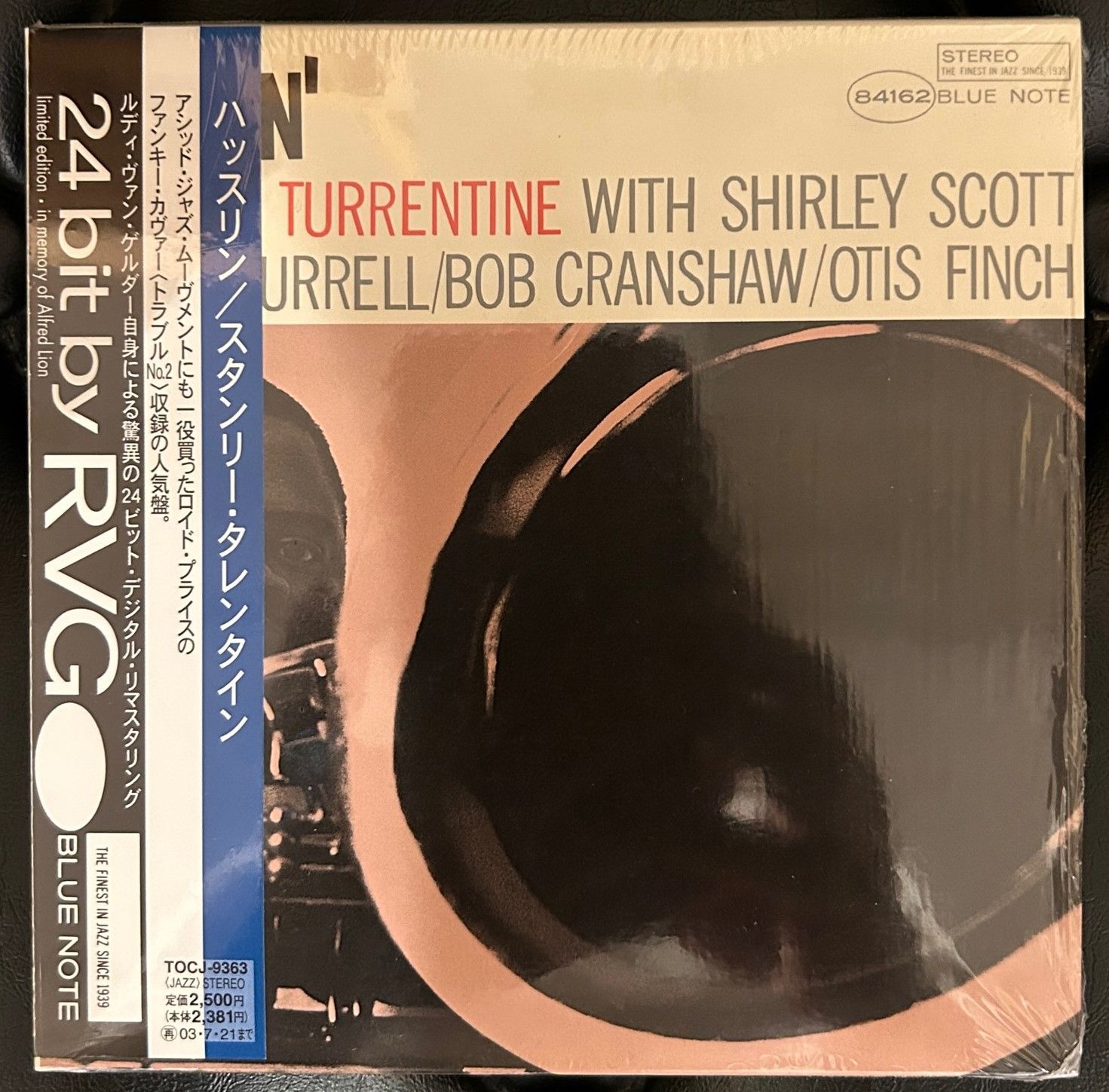 【廃盤紙ジャケCD】スタンリー・タレンタイン 「ハッスリン」 Stanley Turrentine