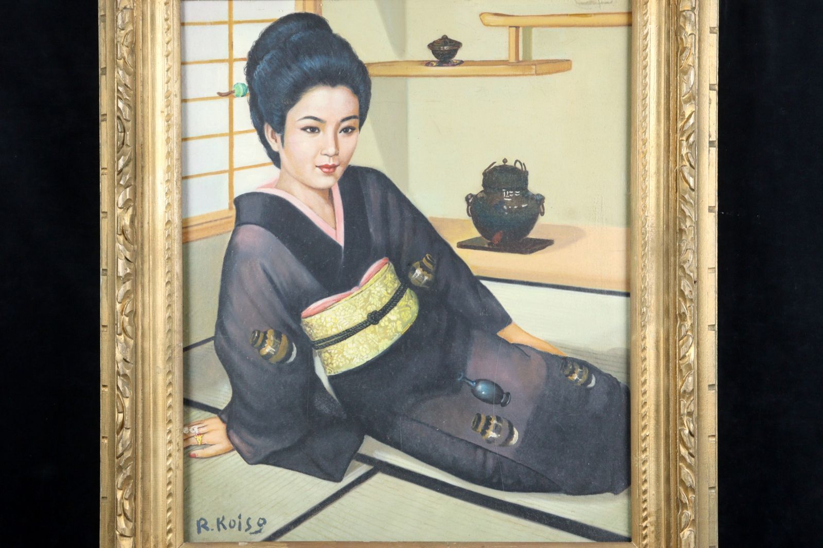 小磯良平美人画 小磯良平美人画