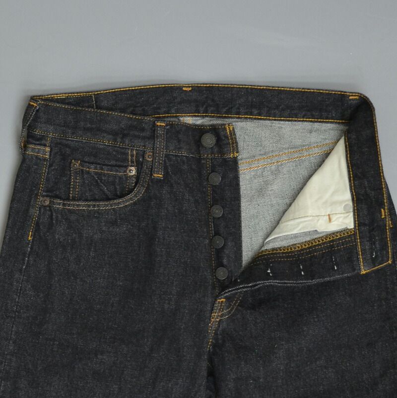 裾上げ無料】ドゥニーム 新品 66モデル ブラックデニム 30周年記念