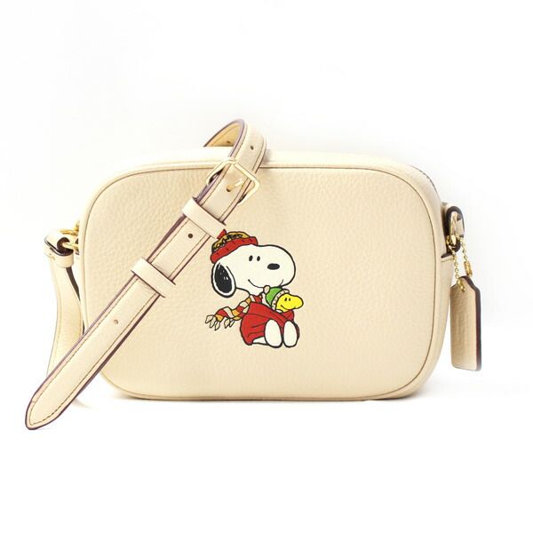 COACH コーチ PEANUTSコラボ ミニ ジェイミー カメラ バッグ