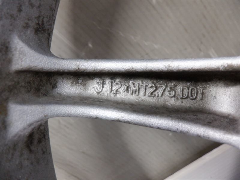 SUZUKI ZZ50 ジーツー リアホイール J12 スズキ ホイール アルミ (23
