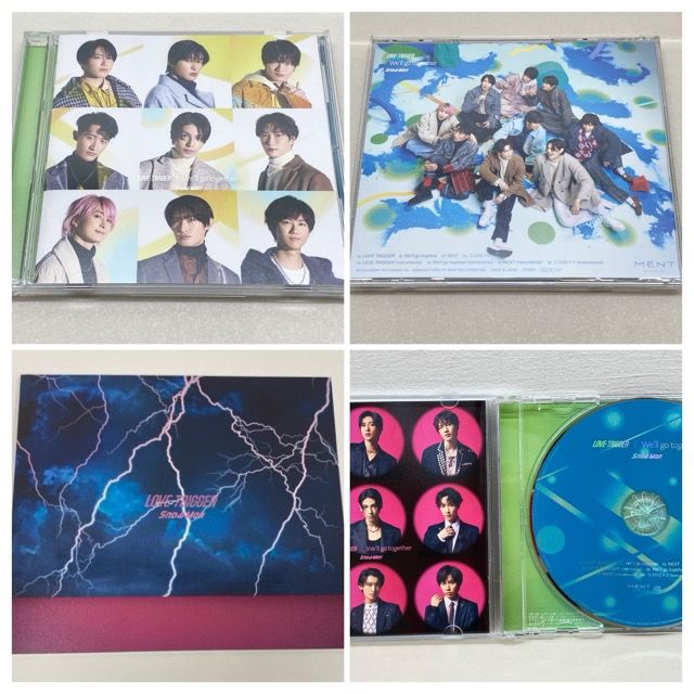 Snow Man - LOVE　TRIGGER／We’ll　go　together3形態セット特典付 Amazon.co.jp: 【メーカー特典あり】LOVE TRIGGER / We'll go