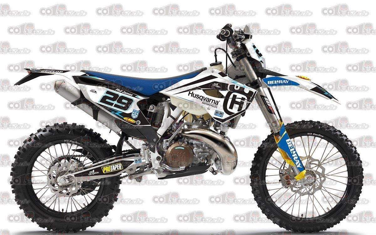14-16 husqvarna TE FE デカール ステッカー フルグラフィック co3 