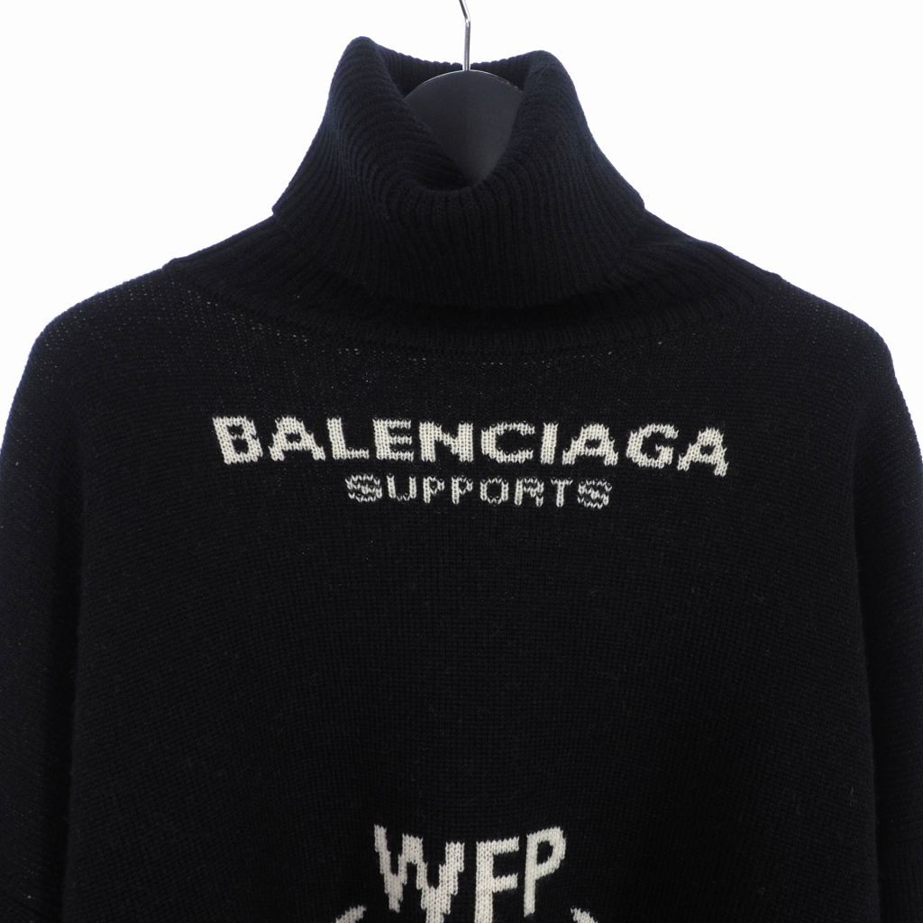 バレンシアガ BALENCIAGA タートルネックニット - メルカリ