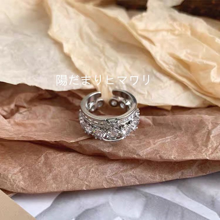 ヴィヴィアン コンビリング シルバー 13号