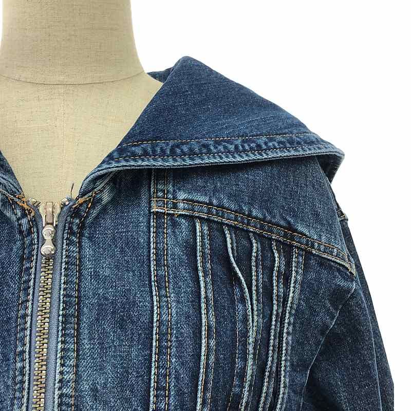 ジャケット・アウター FETICO SAILOR COLLAR DENIM JACKET FETICO's Sailorarar Denim Jacket mail order | Palette Art Alive