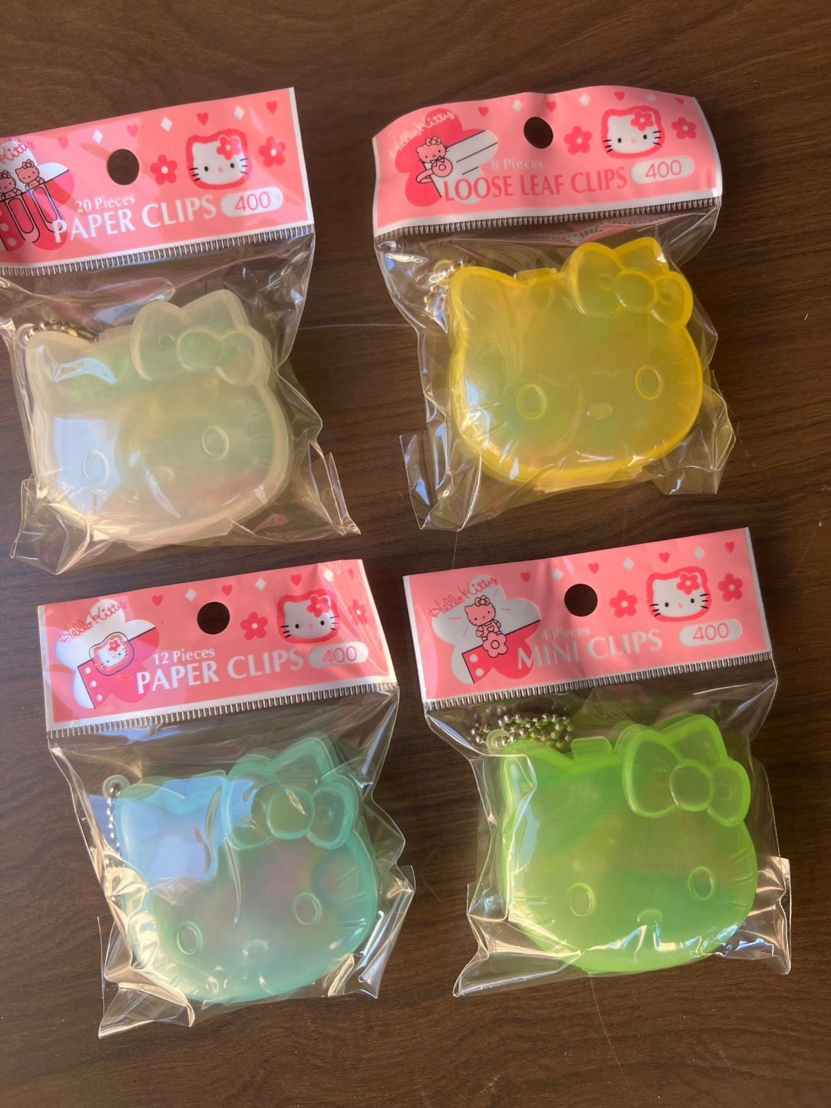 サンリオ ハローキティ クリップ3種セット デッドストック 97年