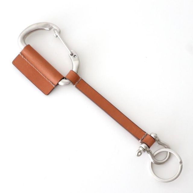 JIL SANDER+ カラビナ付きレザーキーホルダー JIL SANDER+ カラビナ付きレザーキーホルダー ジルサンダー Jil Sander