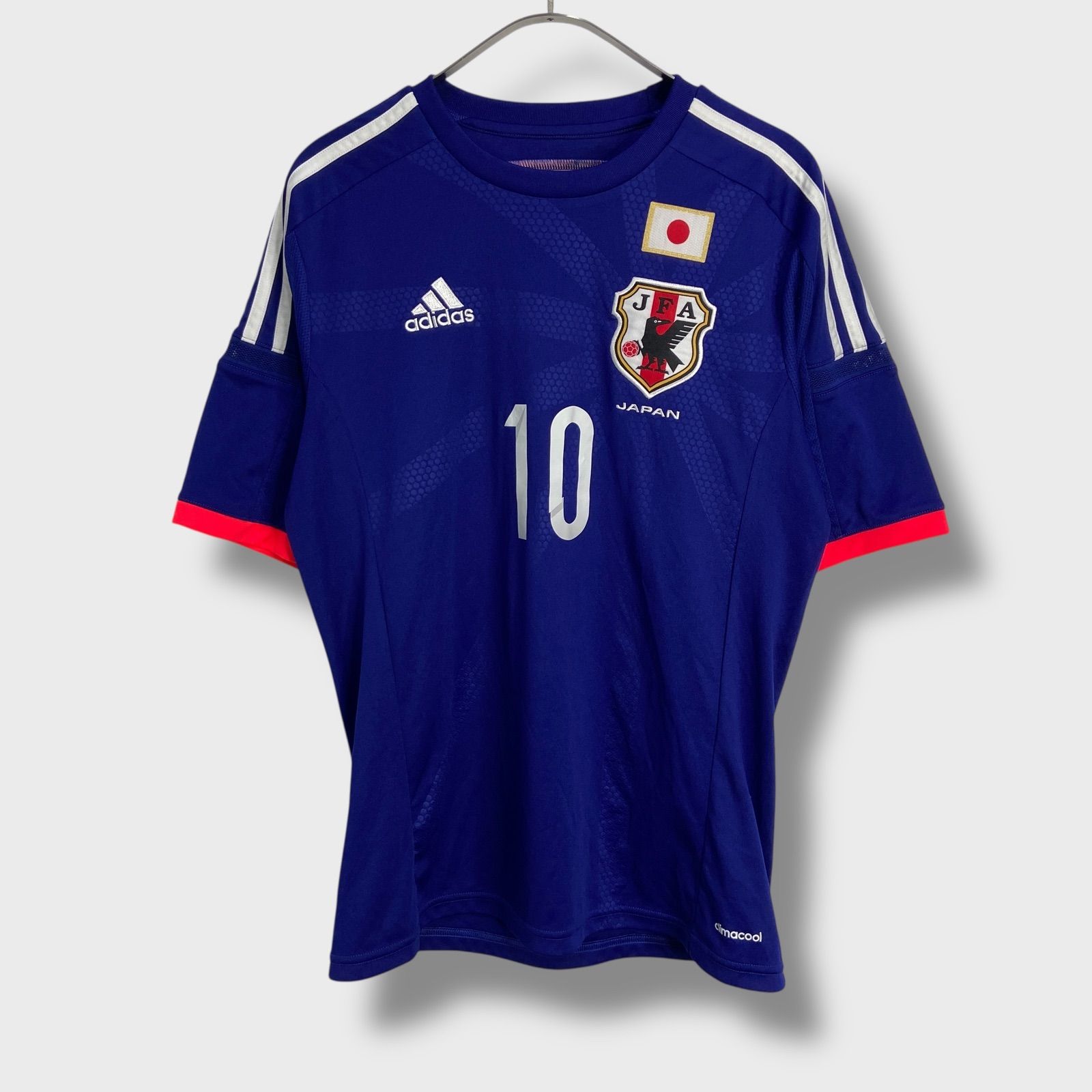 中古 2014-15 日本代表 ユニフォーム 香川真司 Kagawa L サイズ アディダス サッカー日本代表 香川真司 '14W杯ブラジル大会