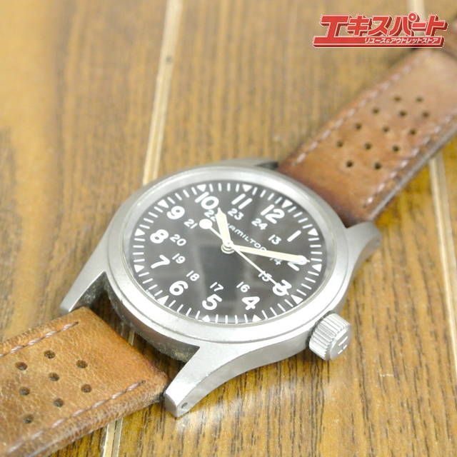 不動 ジャンク HAMILTON ハミルトン カーキ フィールド H694290 手巻き