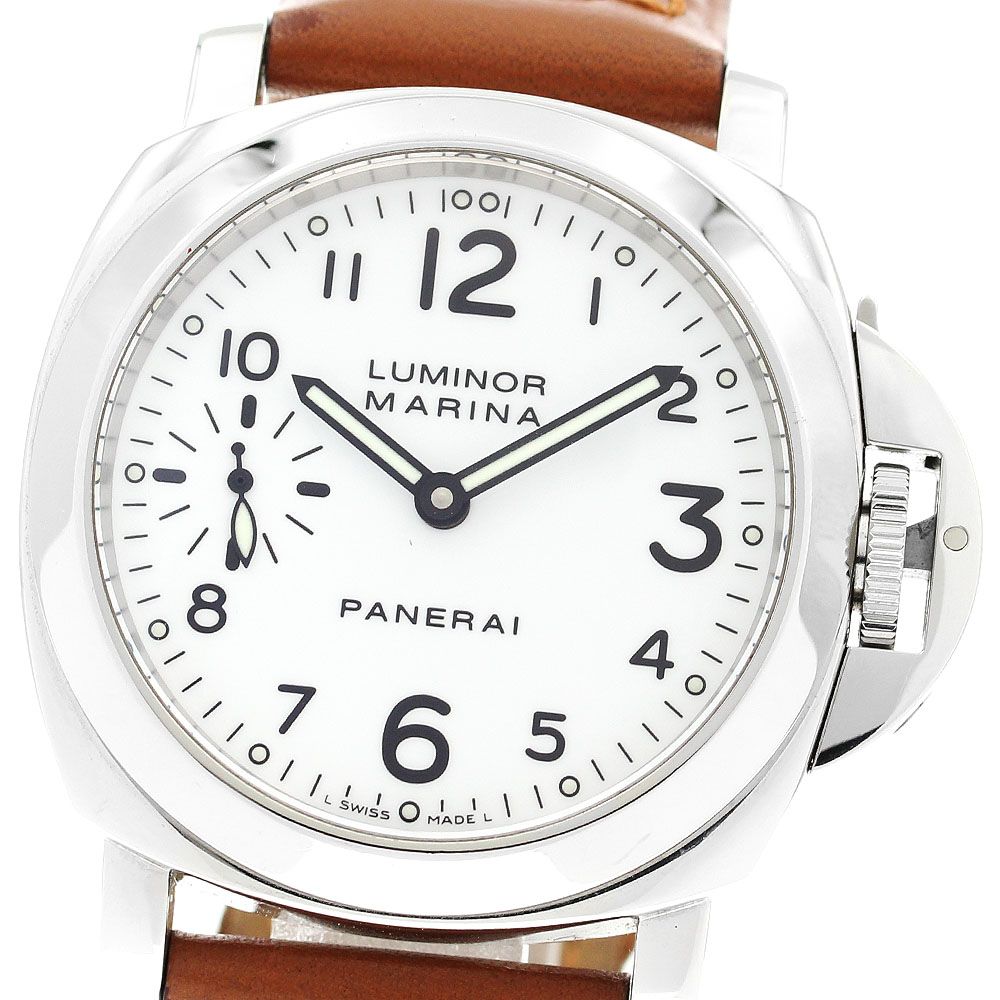 パネライ PANERAI PAM00113 ルミノールマリーナ スモールセコンド 手巻き メンズ_909629