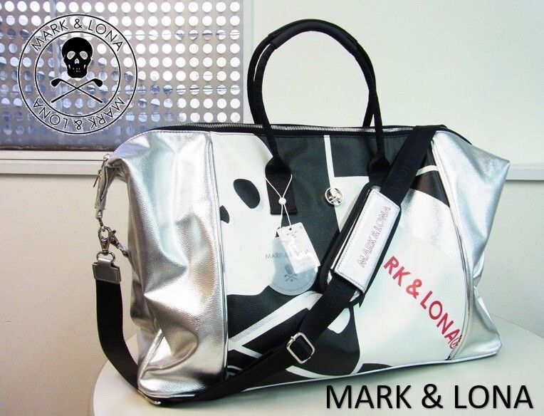 正規品☆MARK&LONA マーク＆ロナ☆Cray Metallic Boston Bag