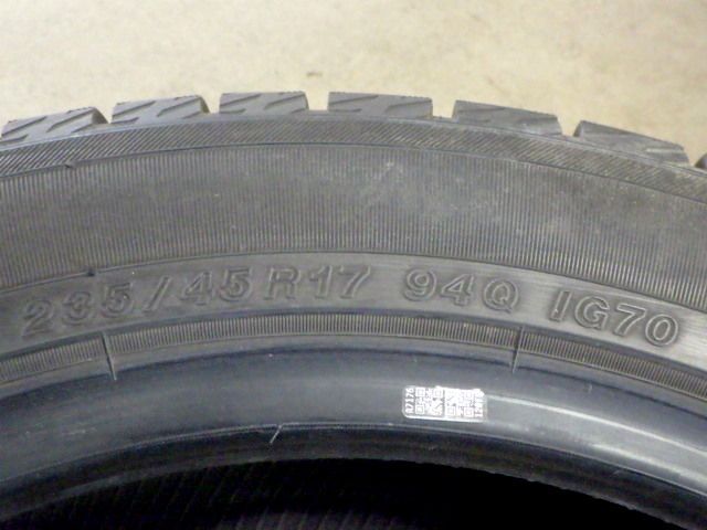 SP646 F ● 造 約8部山●YOKOHAMA ICE GUARD IG70●235 45R17●4本 WWW_NOITHATQUANGTHANH_NET