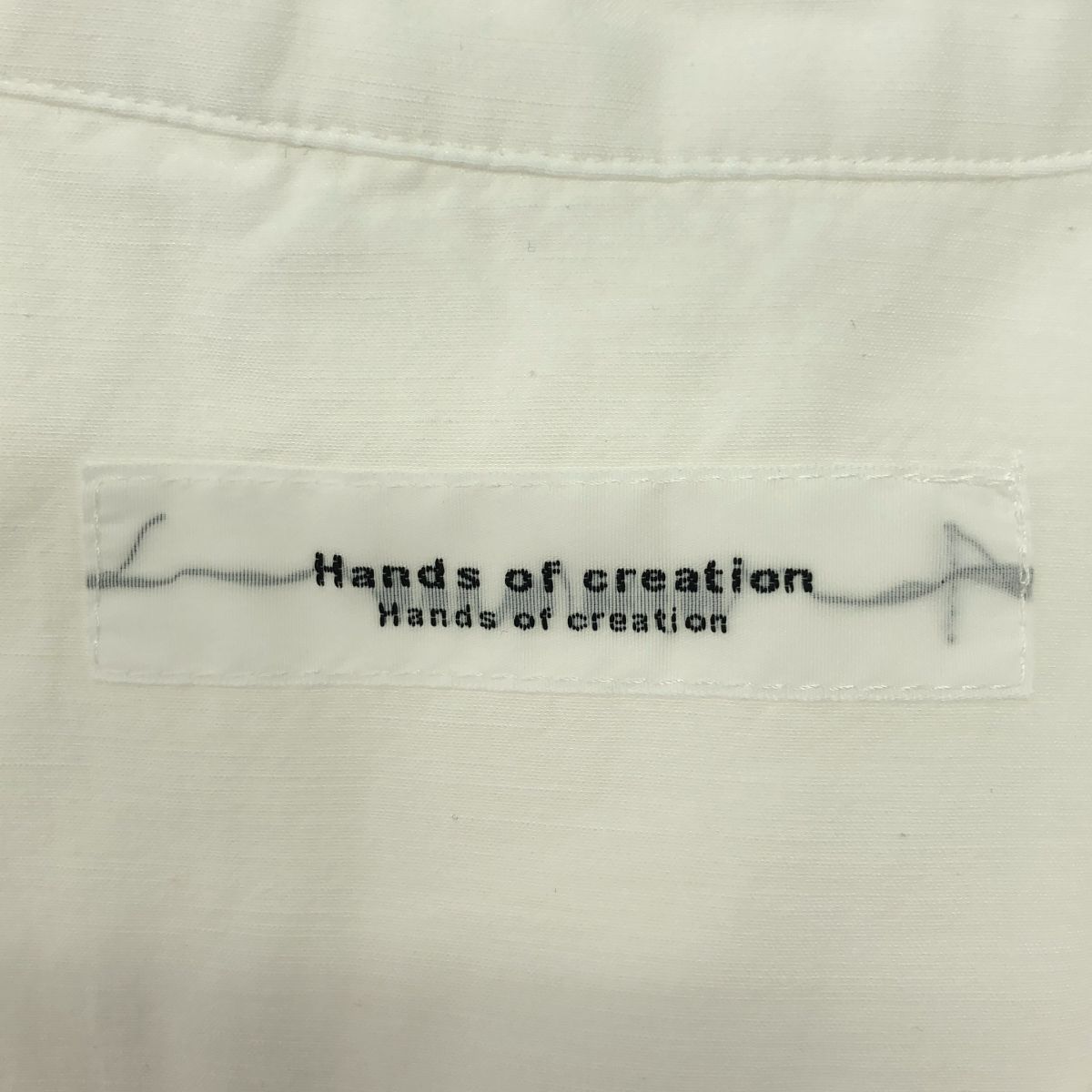 【新品】  Hands of creation / ハンズオブクリエイション | Cu/スーピマスラブ Cナチュラルワッシャー チビフリルシャツBL hoc-frillsh-colgry.jpg?fitin=