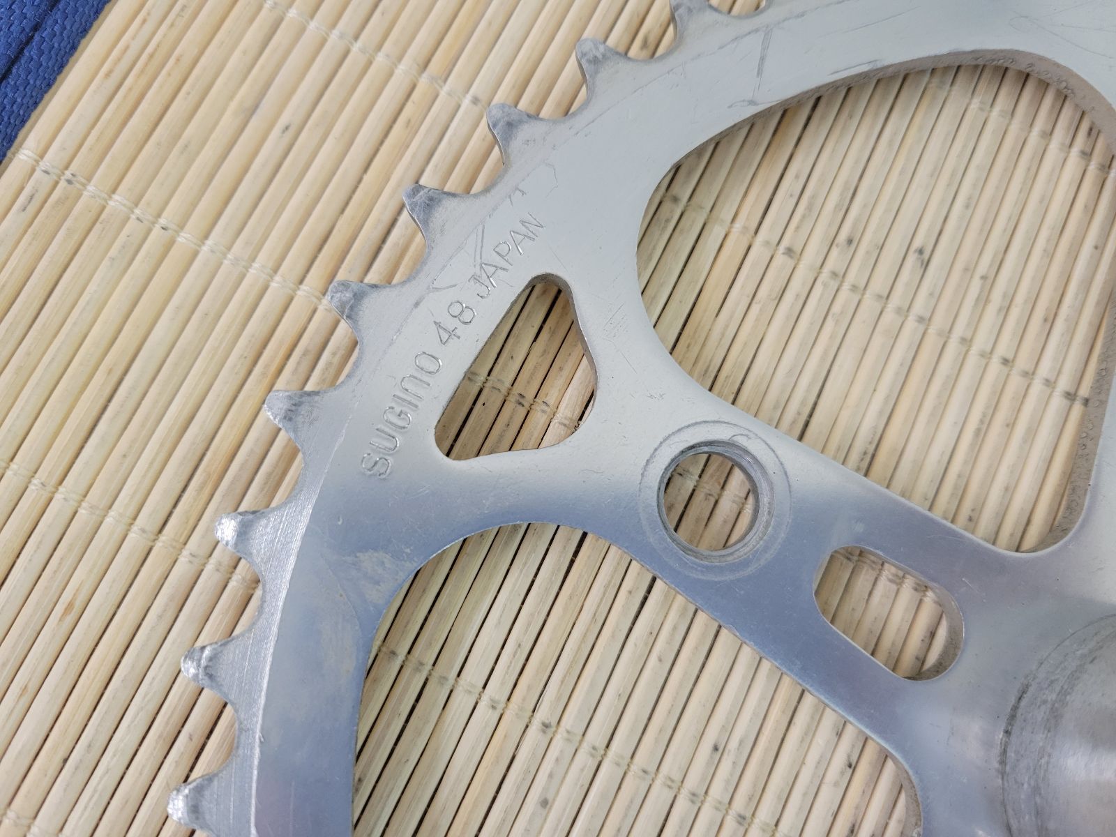 sugino super maxy スギノ マキシー クランク ピスト トラック □ Sugino Maxy 165mm 48t スギノ マキシー クランク ピスト トラック