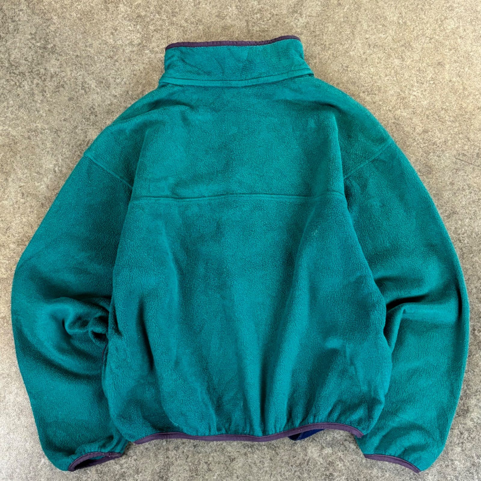 L.L.BEAN スナップT フリース グリーン L ビンテージ ボア 90s USA製 