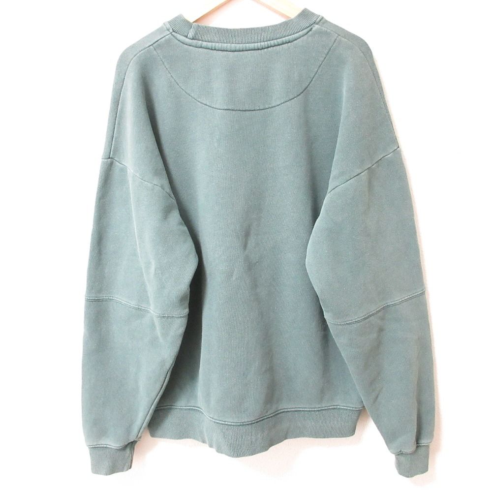 美品 21AW Newtone ニュートーン ドゥーズィエムクラス取り扱い SAN DIEGO スウェット オーバーサイズ プルオーバー 0 F グリーン レディース 古着 中古 美品 21AW Newtone ニュートーン ドゥーズィエムクラス取り扱い