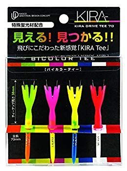 キャスコ Kasco ゴルフ ティー KASCO ドライブティー70 ユニセックス KIRA ドライブティ 70 Bicolor ggw725x