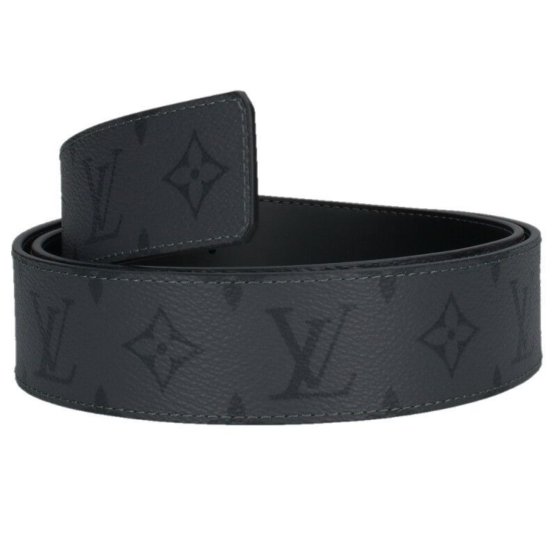 LOUIS VUITTON リバーシブル ベルト M0285 LOUIS VUITTON - ルイヴィトン M0285 ベルト グレー LOUIS