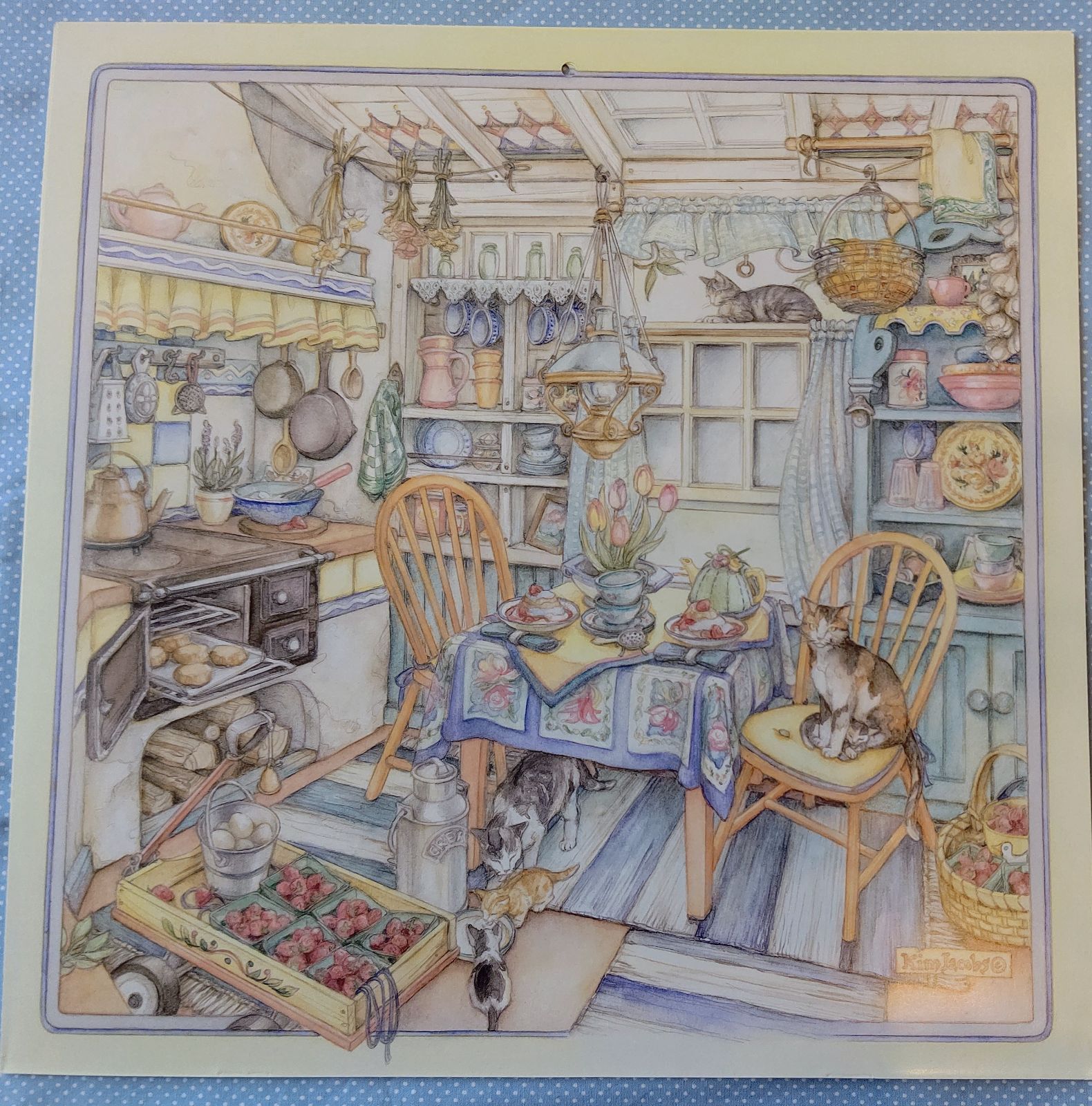 キムジャコブ氏 カレンダー 5冊 No.50210 シャドーボックス