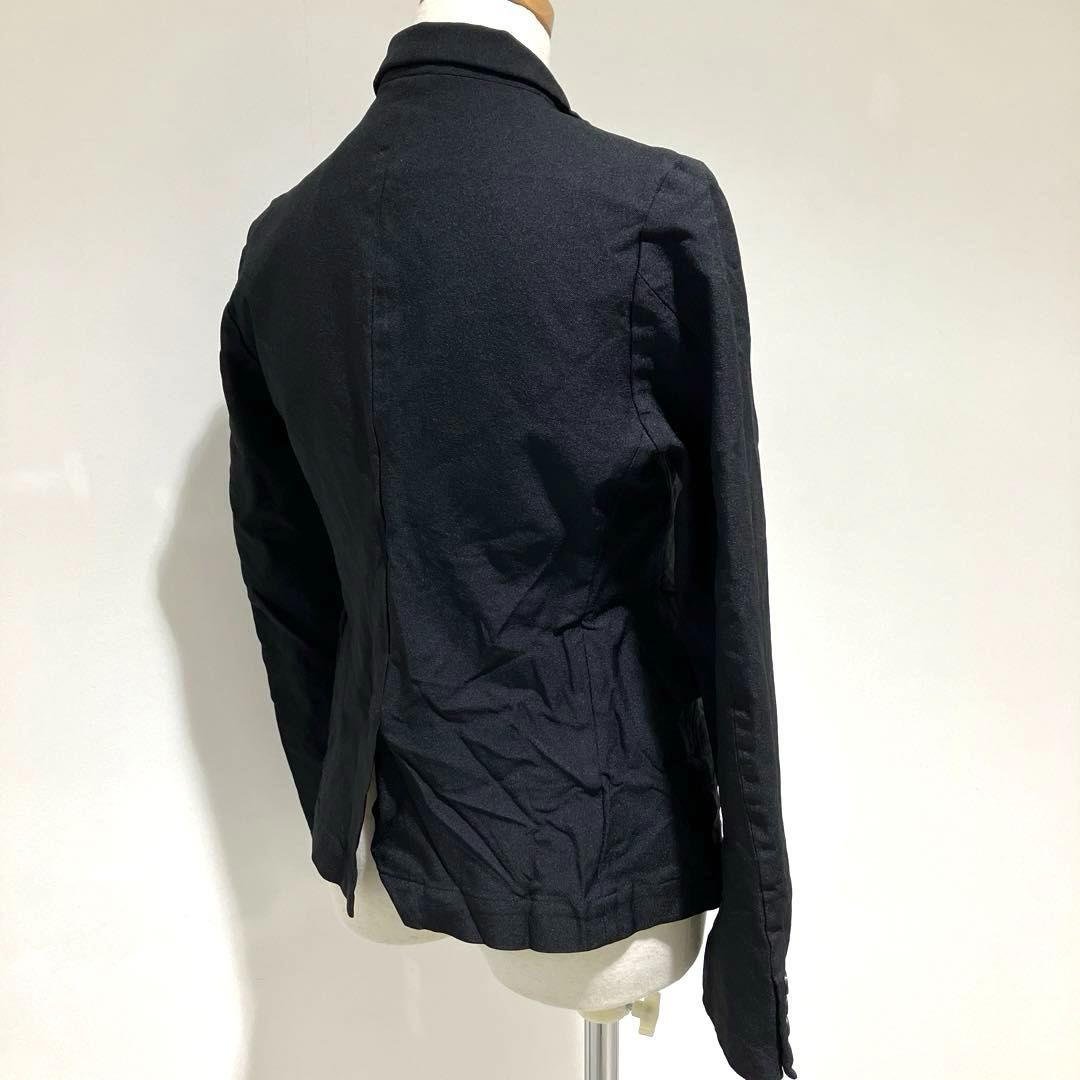 ブラックコムデギャルソン プリーツテーラードジャケット S ブラック コムデギャルソン BLACK COMME des GARCONS エステル