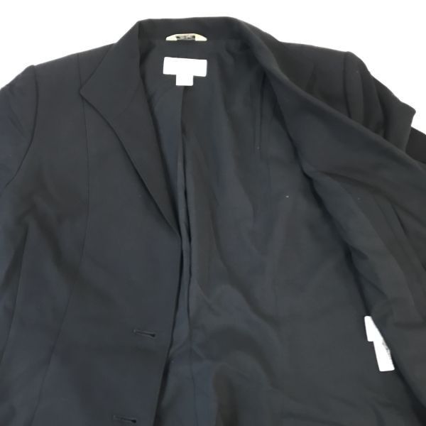日本製★タルボット/Talbots★セットアップ/スカートスーツ【上下2/レディースM/黒/black】Jackets/skirt/Set up/Made in Japan◆cBH341 日本製☆タルボット/Talbots☆セットアップ/スカートスーツ【上下2