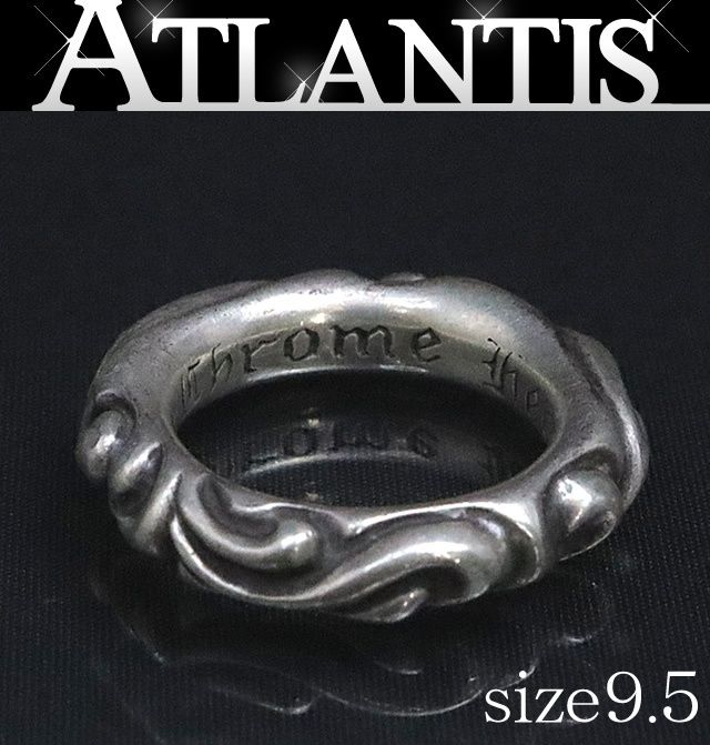 CHROME HEARTS 銀座店 クロムハーツ スクロールバンド リング